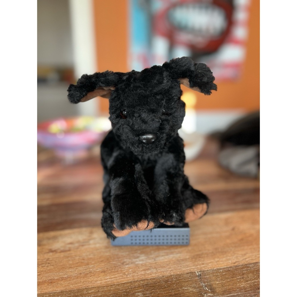 Ty Classic Pepper Black Dog Puppy Plush Stuffed Animal 1996 Collectible Toy